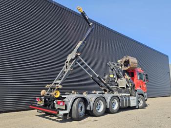 TGS 35.400 8X4-4 BL / Z CRANE + HOOKLIFT